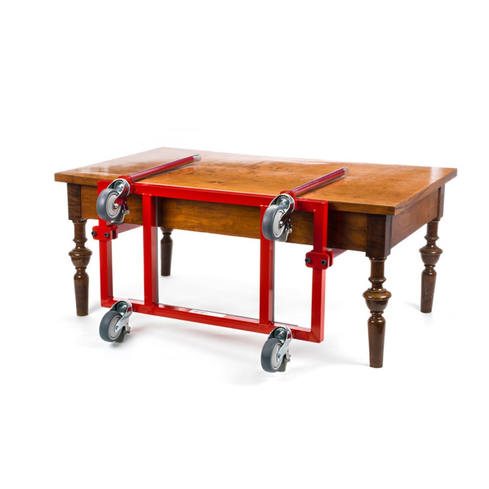 Immagine del prodotto n. 2: Carrello multiuso, capacità di carico 250 kg, lxw 780 x 420 mm, 2 barre fisse e 2 barre regolabili