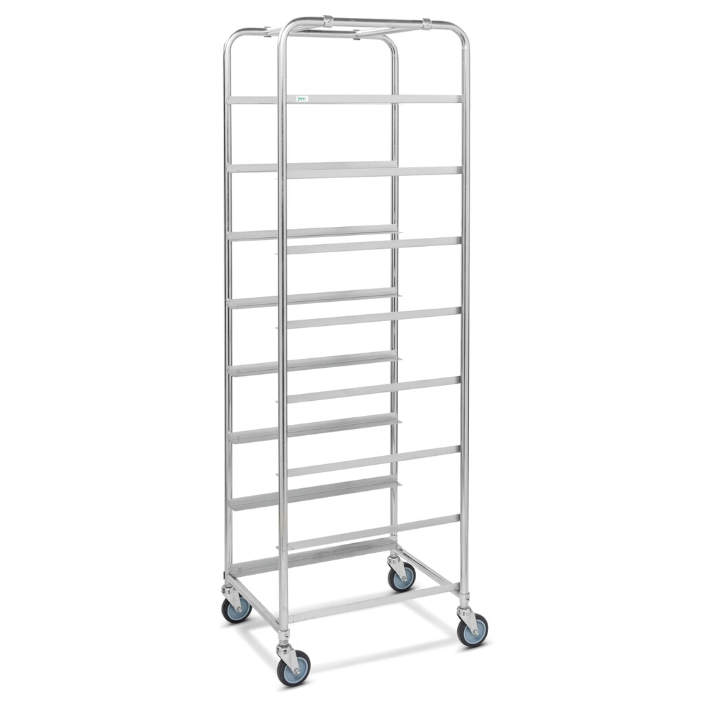Carrello multiplo Kongamek per casse Euro, sostegni dritti