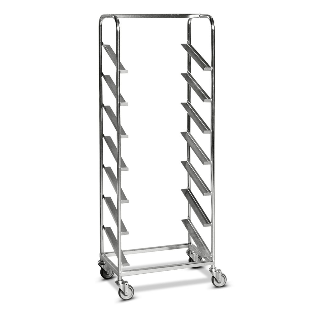 Immagine del prodotto: Carrello multiplo Kongamek per casse Euro, sostegni inclinati, distanza 195 mm