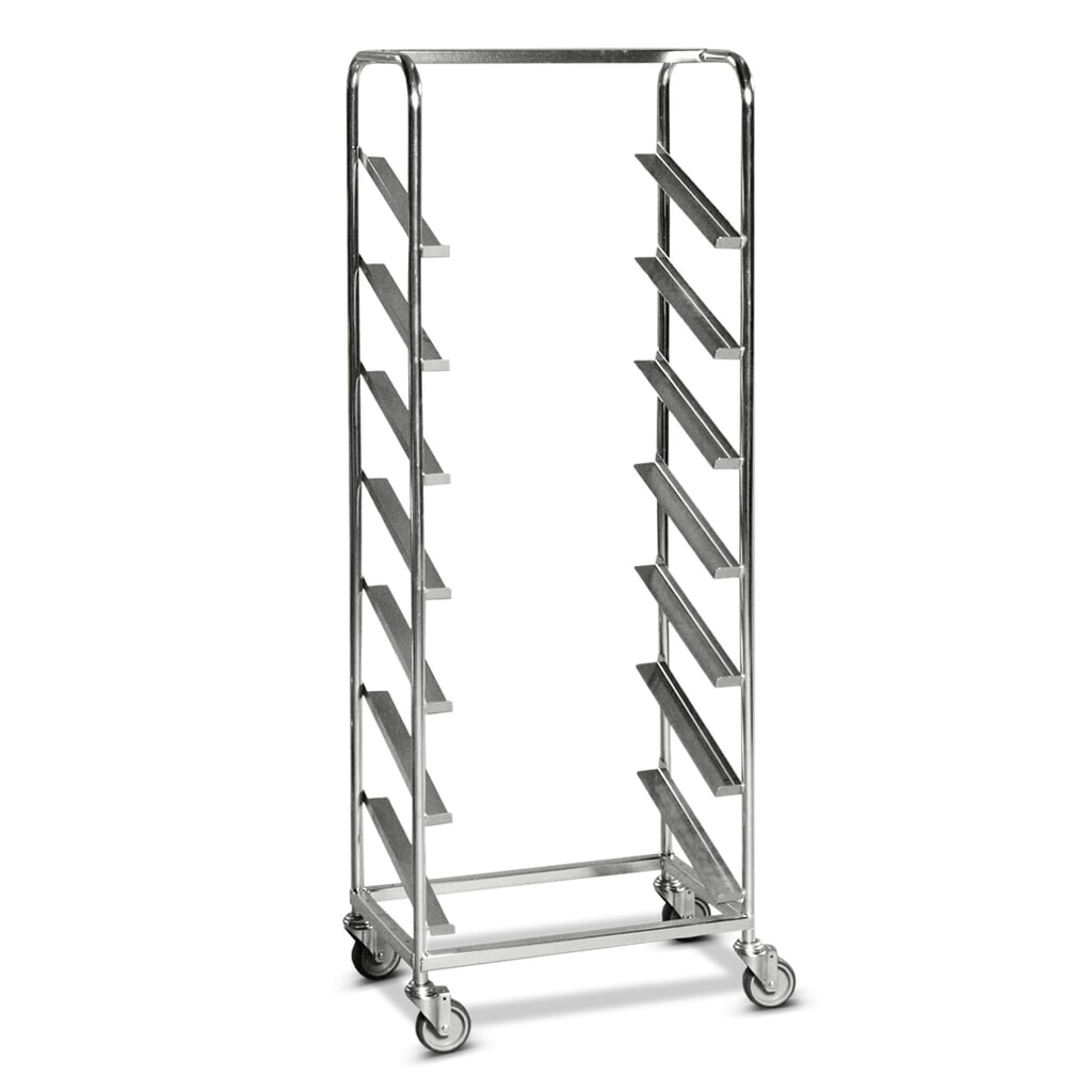 Carrello multiplo Kongamek per casse Euro, sostegni inclinati, distanza 195 mm Immagine del prodotto: Carrello multiplo Kongamek per casse Euro, sostegni inclinati, distanza 195 mm