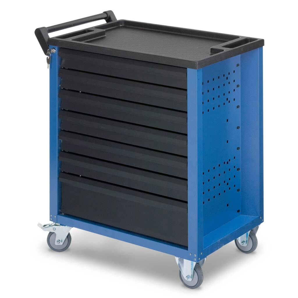 HAZET® carrello da officina con 7 cassetti, 348 x 527 mm, blu Immagine del prodotto: HAZET® carrello da officina con 7 cassetti, 348 x 527 mm, blu