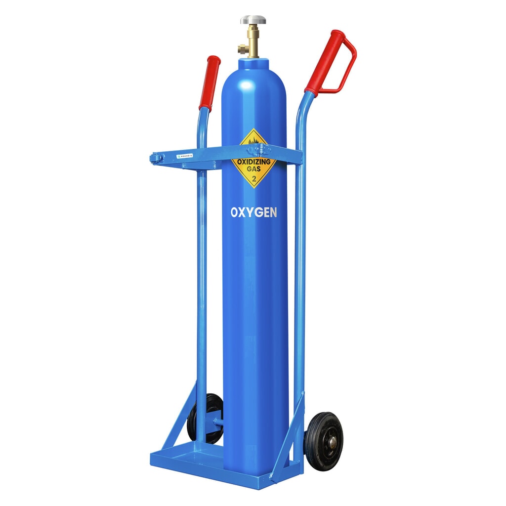 Immagine del prodotto: Carrello per bombole di gas HEMMDAL, per 2 bombole in acciaio da 10 litri