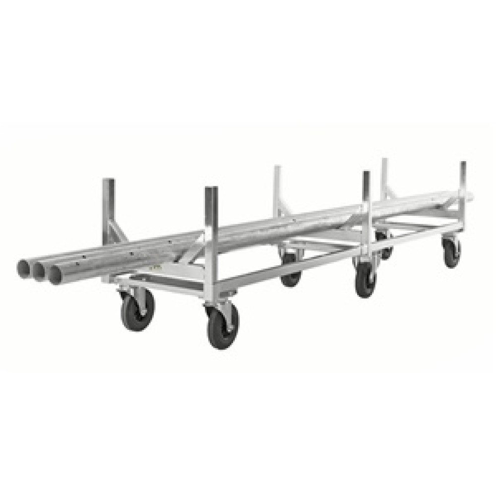 Immagine del prodotto n. 3: Carrello per materiali lunghi, zincato, portata 800 kg, HxLxP 700 x 608 x 2.800 mm