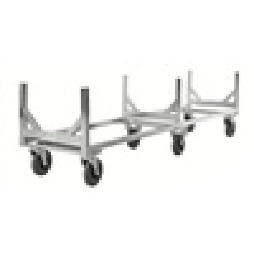 Immagine del prodotto n. 4: Carrello per materiali lunghi, zincato, portata 800 kg, HxLxP 700 x 608 x 2.800 mm