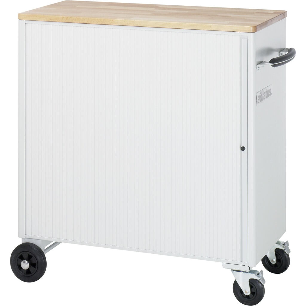 Carrello portautensili RAU serie adlatus, AxLxP 1.080 x 1.025 x 520 mm, 8 cassetti 3 x 40, 2 x 105, 3 x 130 mm, piano di lavoro in faggio Immagine del prodotto n. 4: Carrello portautensili RAU serie adlatus, AxLxP 1.080 x 1.025 x 520 mm, 8 cassetti 3 x 40, 2 x 105, 3 x 130 mm, piano di lavoro in faggio
