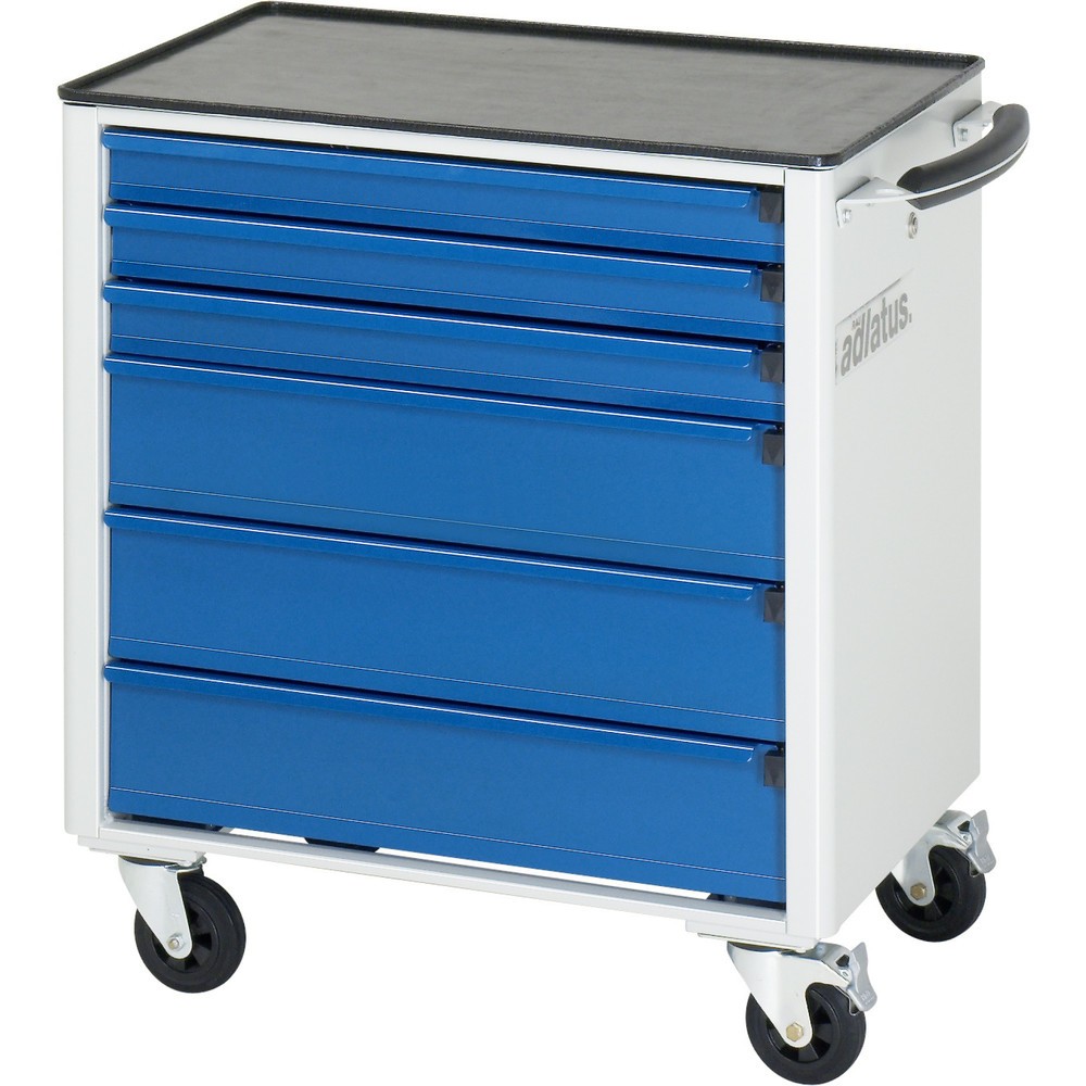 Immagine del prodotto n. 2: Carrello portautensili RAU serie adlatus 700, AxLxP 790 x 700 x 510 mm, 6 cassetti 3 x 65, 3 x 130 mm, piano di lavoro in metallo