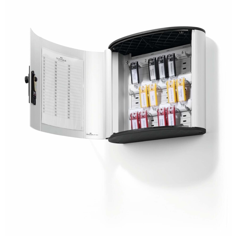 Immagine del prodotto n. 7: Cassetta con chiave DURABLE, con serratura a combinazione numerica, 18 ganci