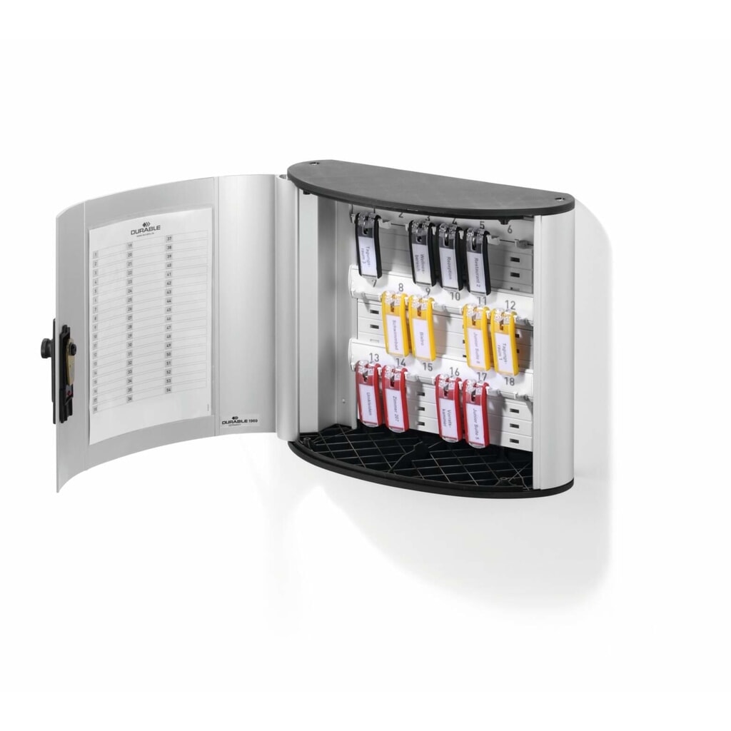 Cassetta con chiave DURABLE, con serratura a combinazione numerica, 18 ganci Immagine del prodotto n. 8: Cassetta con chiave DURABLE, con serratura a combinazione numerica, 18 ganci
