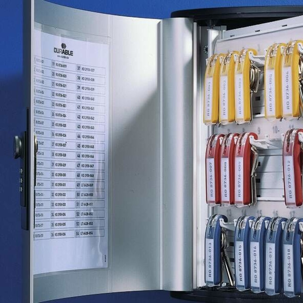 Immagine del prodotto n. 3: Cassetta con chiave DURABLE, con serratura a combinazione numerica, 36 ganci