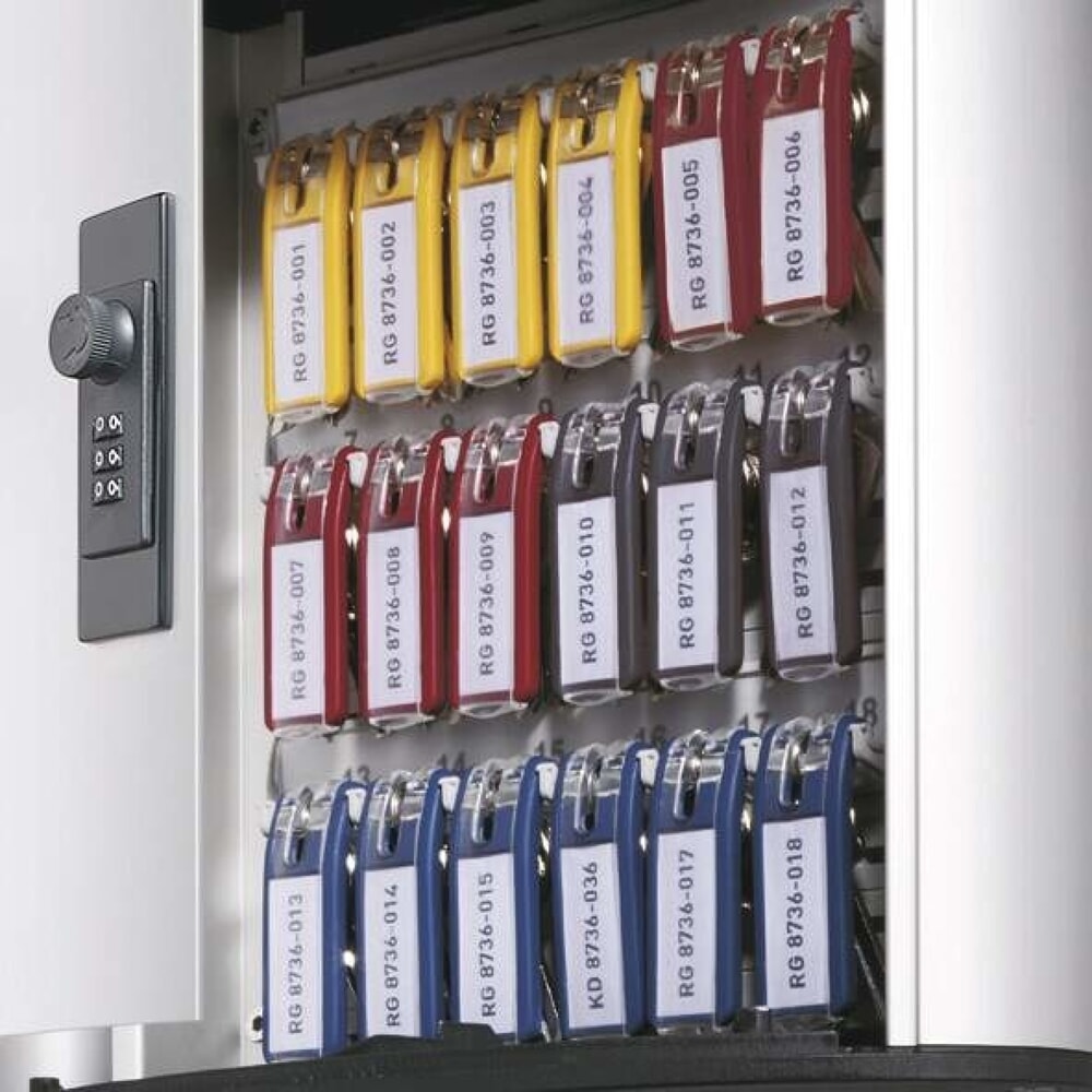 Immagine del prodotto n. 5: Cassetta con chiave DURABLE, con serratura a combinazione numerica, 36 ganci