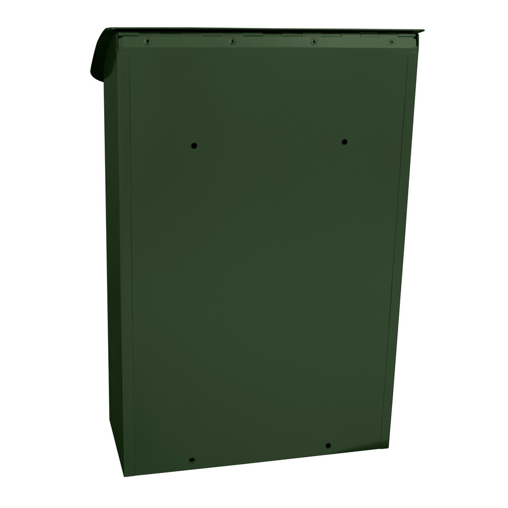 Immagine del prodotto n. 3: Cassetta delle lettere a parete Denian, in acciaio zincato, con serratura a cilindro, verde