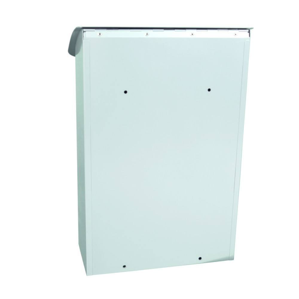 Immagine del prodotto n. 2: Cassetta delle lettere a parete Denian, in acciaio zincato, con serratura a cilindro, bianco