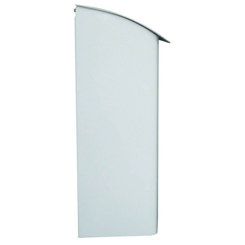 Immagine del prodotto n. 3: Cassetta delle lettere a parete Denian, in acciaio zincato, con serratura a cilindro, bianco