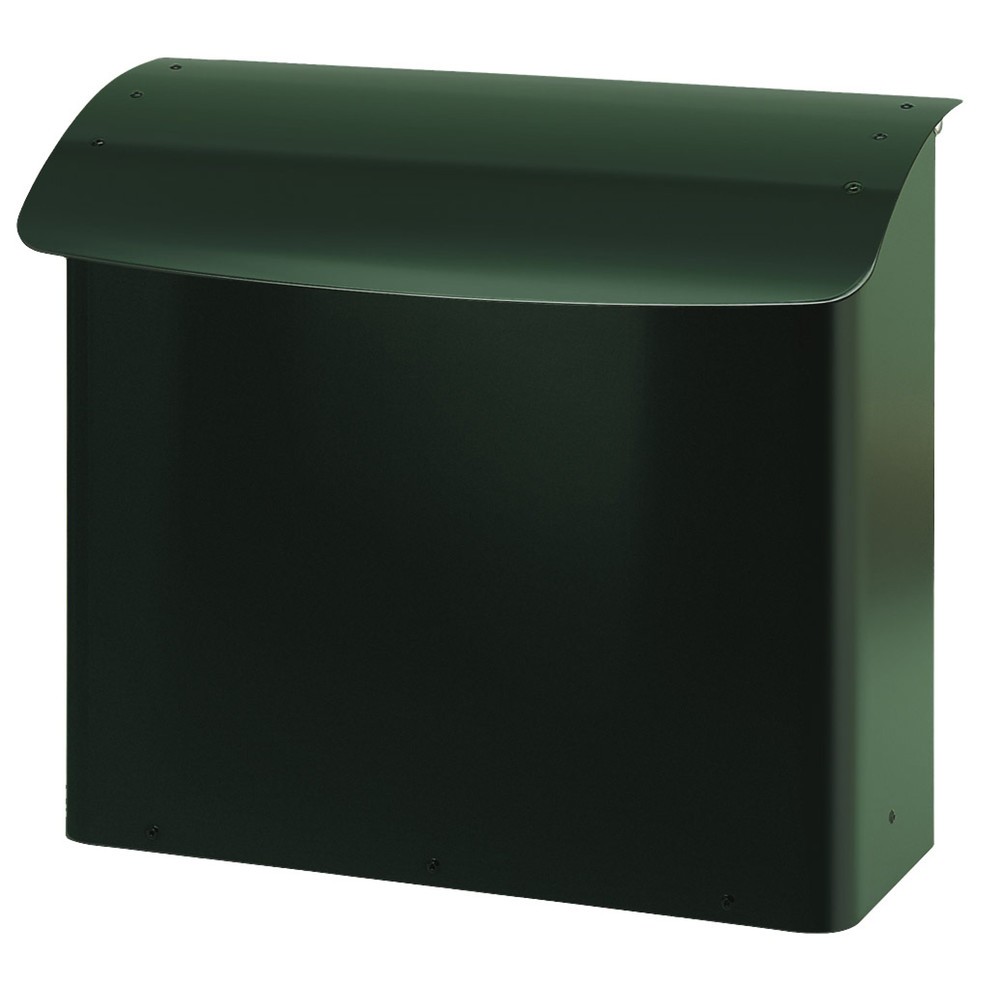 Immagine del prodotto: Cassetta delle lettere a parete, LuxLaxA 160 x 415 x 420 mm, con apertura dotata di serratura, verde