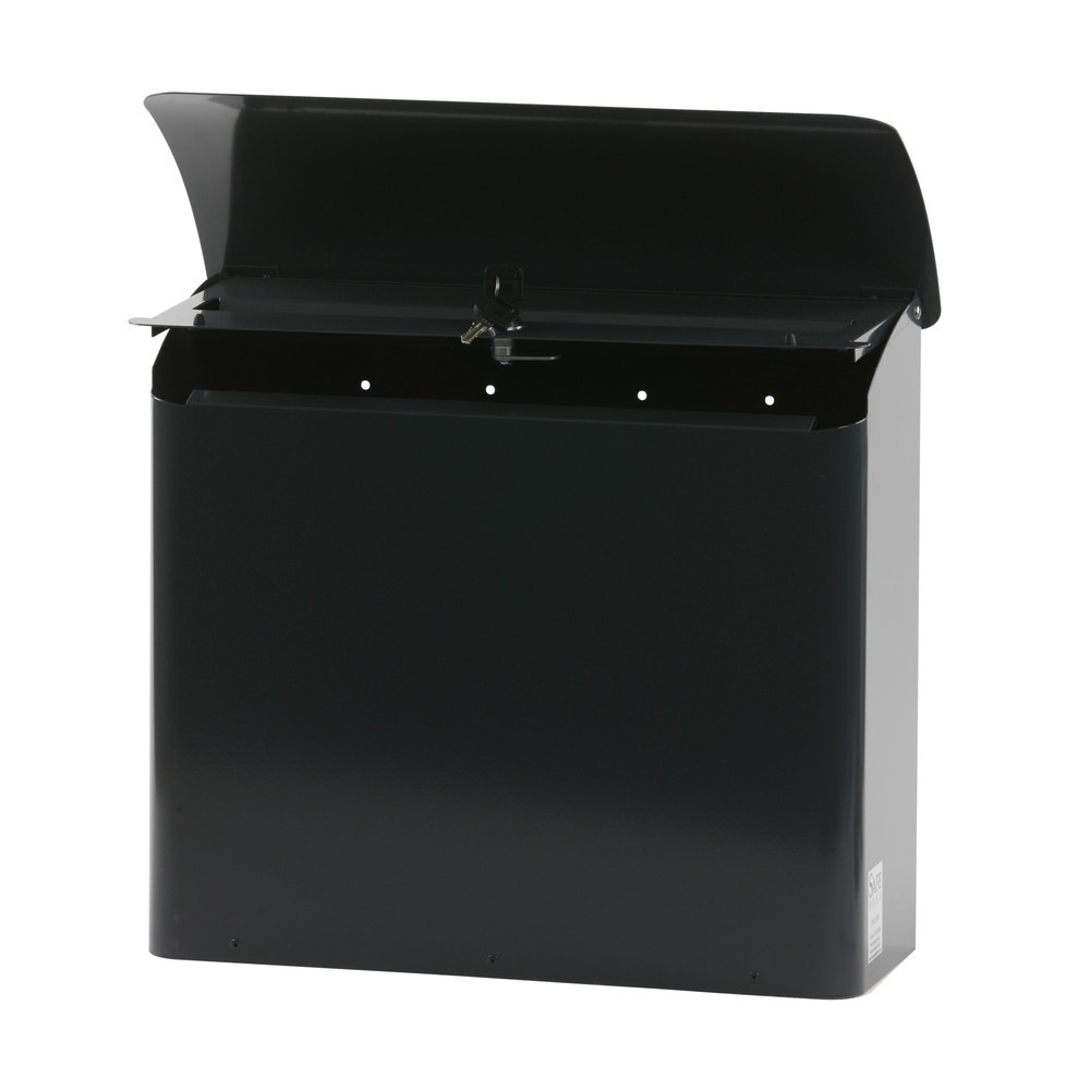 Immagine del prodotto n. 3: Cassetta delle lettere a parete, LuxLaxA 160 x 415 x 420 mm, con apertura dotata di serratura, antracite