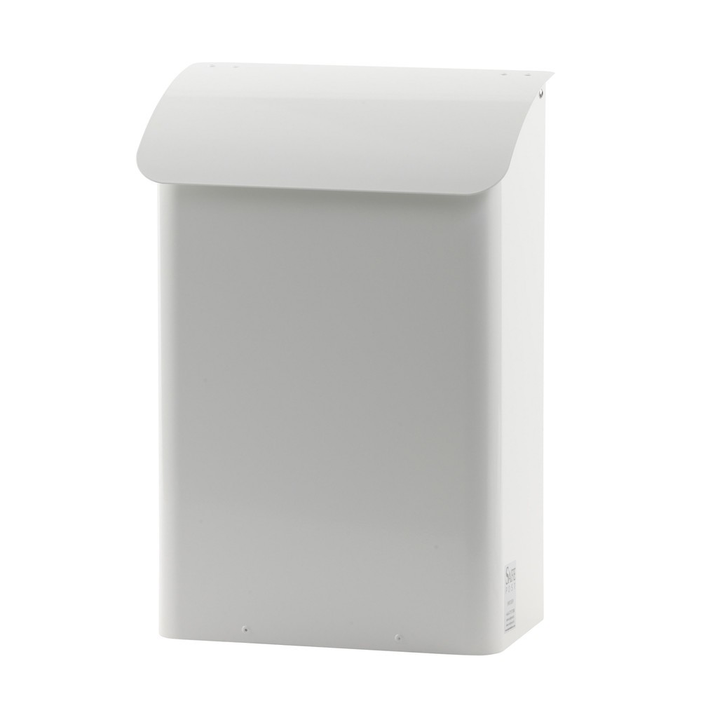 Immagine del prodotto n. 1: Cassetta delle lettere a parete, LuxLaxA 180 x 290 x 425 mm, con apertura dotata di serratura, bianco