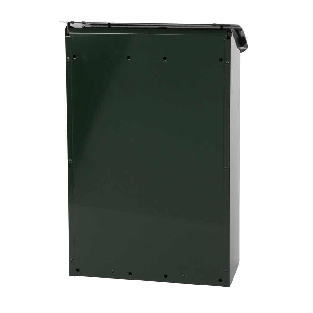 Immagine del prodotto n. 4: Cassetta delle lettere a parete, LuxLaxA 180 x 290 x 425 mm, con apertura dotata di serratura, verde