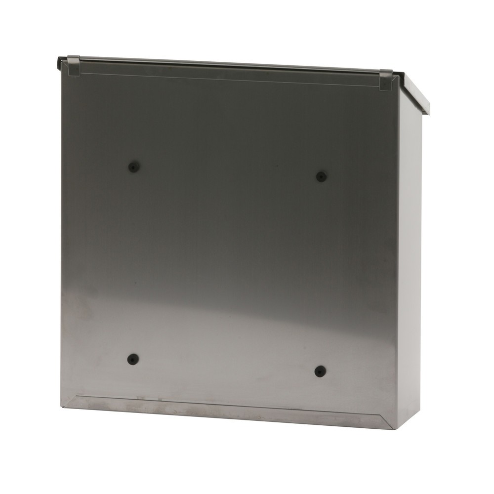 Immagine del prodotto n. 3: Cassetta delle lettere a parete Malagan, con serratura a cilindro, in acciaio inox