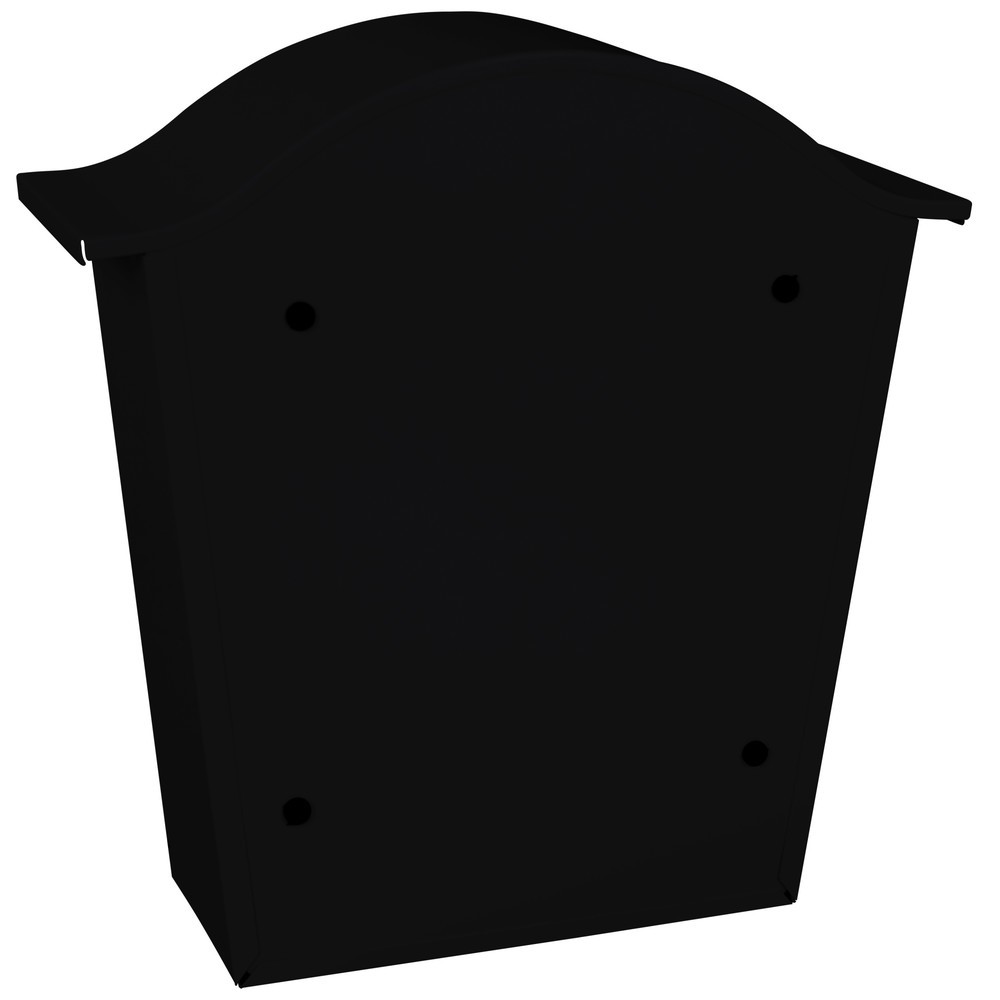 Immagine del prodotto n. 3: Cassetta delle lettere a parete Tatifan, in acciaio zincato, con serratura a cilindro, nero