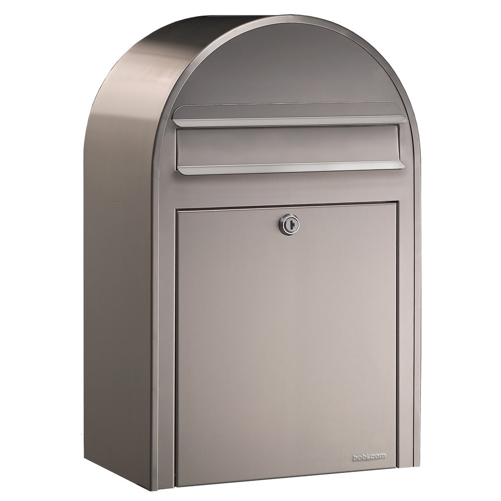 Immagine del prodotto: Cassetta delle lettere Bobi con apertura, AxLaxLu 500 x 320 x 210 mm, acciaio inox