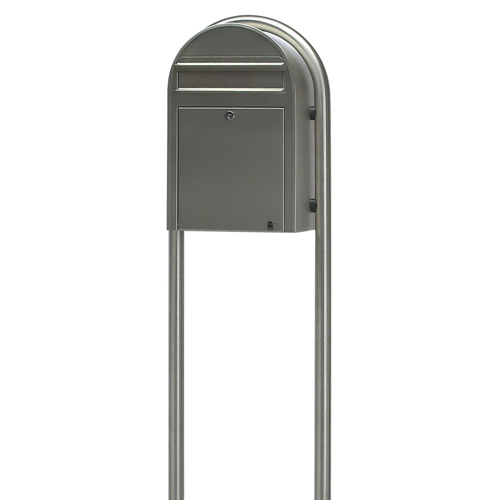 Immagine del prodotto n. 2: Cassetta delle lettere Bobi con apertura, AxLaxLu 500 x 320 x 210 mm, acciaio inox