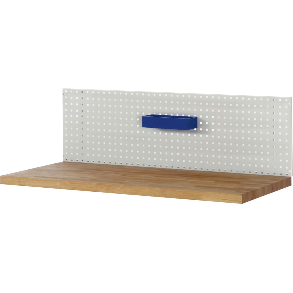Cassetta portaoggetti RAU per piastra forata, AxLxP 65 x 300 x 125 mm Immagine del prodotto: Cassetta portaoggetti RAU per piastra forata, AxLxP 65 x 300 x 125 mm