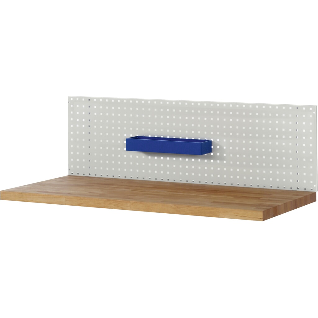 Immagine del prodotto: Cassetta portaoggetti RAU per piastra forata, AxLxP 65 x 450 x 125 mm