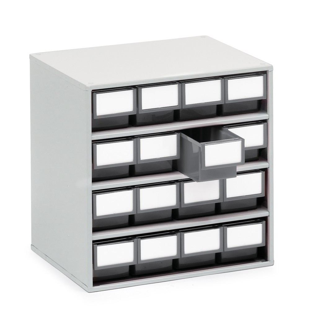 Immagine del prodotto: Cassettiera, 16 cassetti, profondità 300 mm, grigio antracite