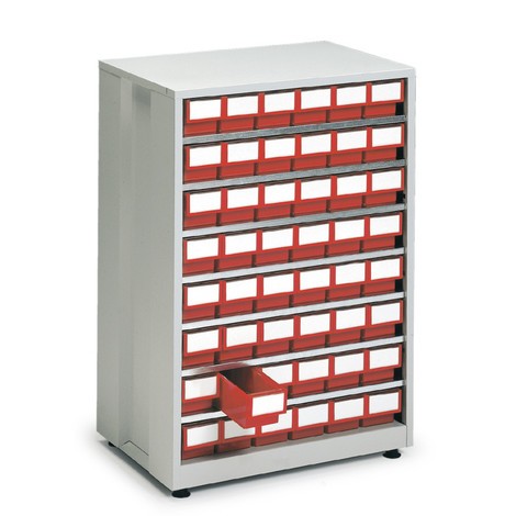 Immagine del prodotto n. 1: Cassettiera, 48 cassetti, rosso