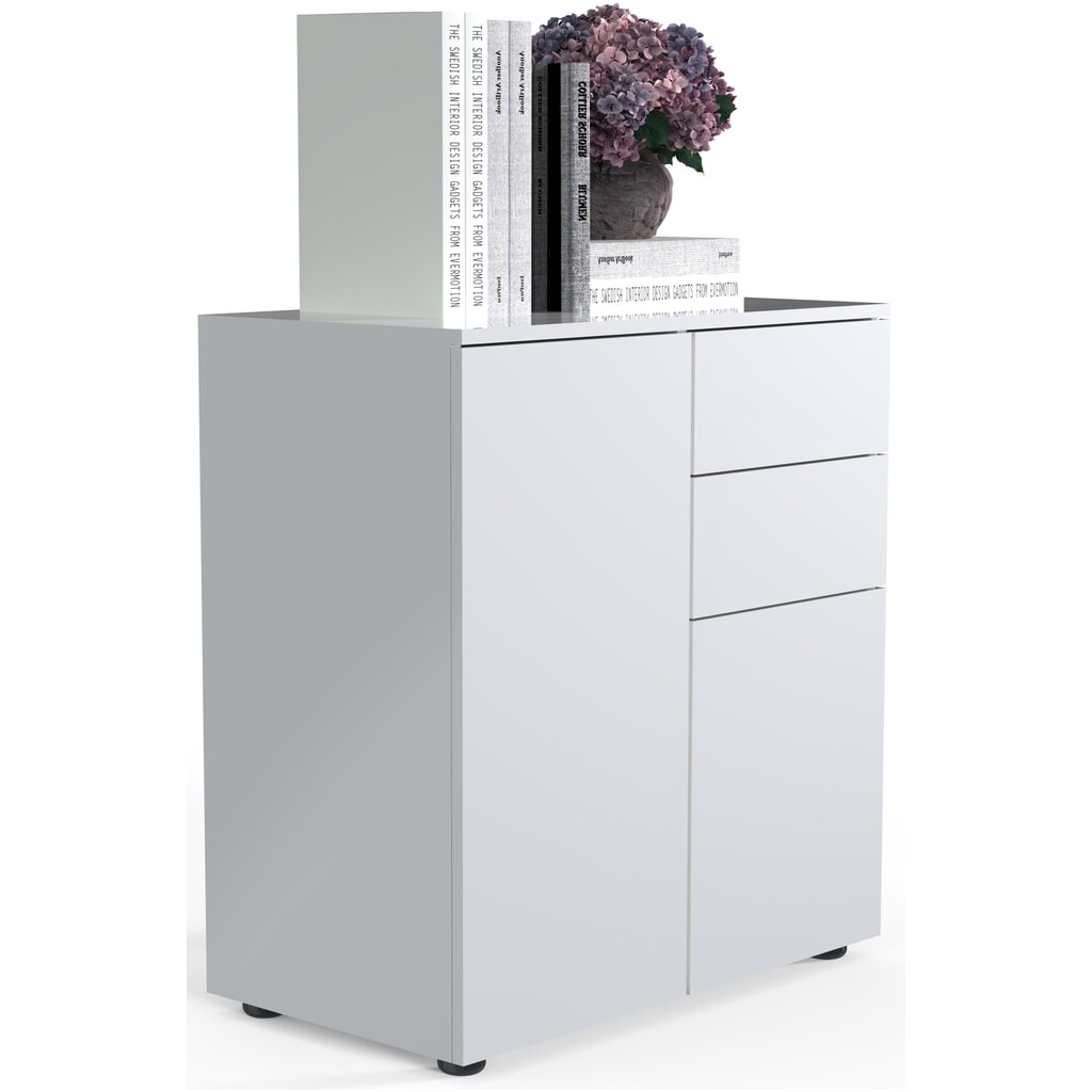 Cassettiera Dalosa VCM a 4 scomparti, bianco Immagine del prodotto: Cassettiera Dalosa VCM a 4 scomparti, bianco