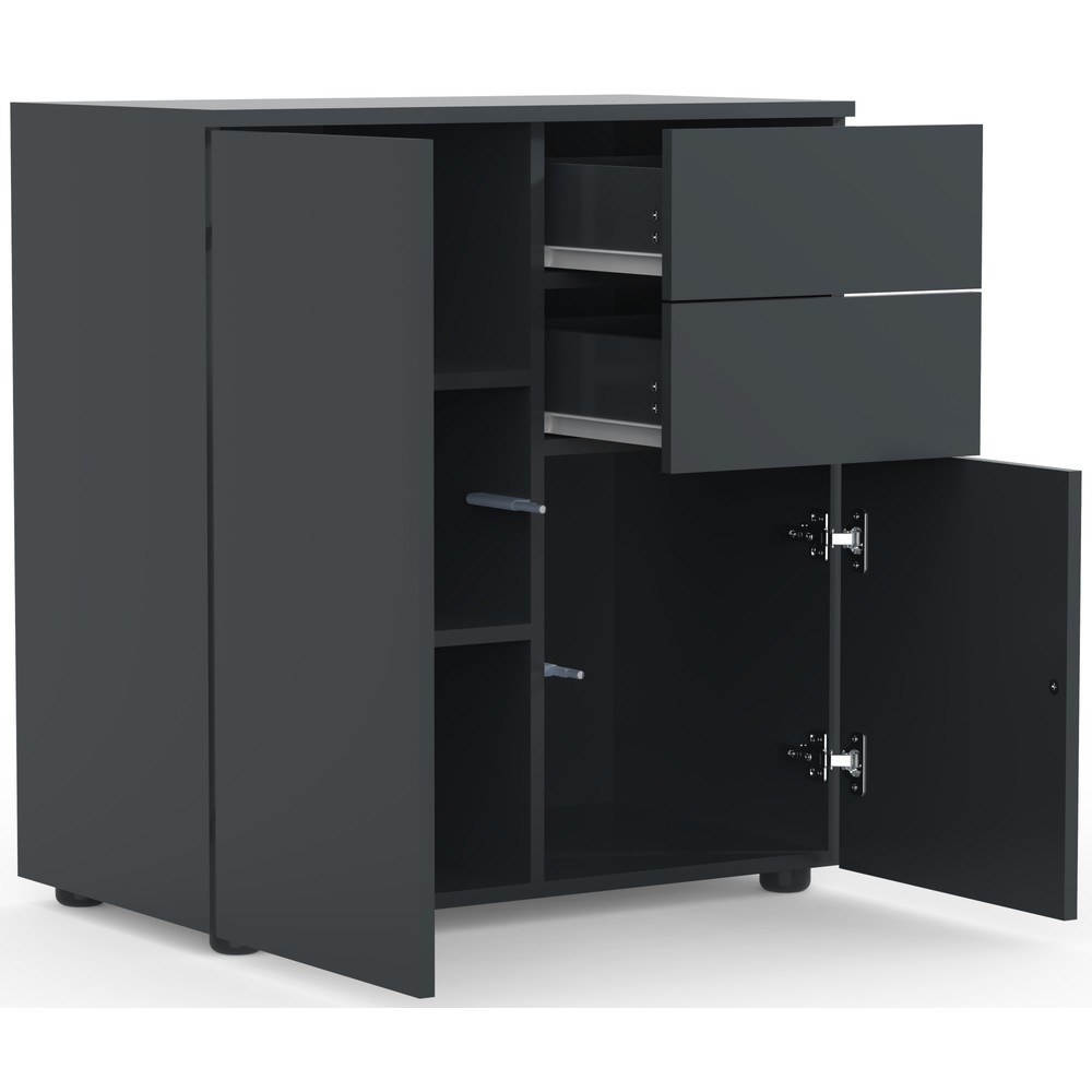 Immagine del prodotto n. 6: Cassettiera Dalosa VCM a 4 scomparti, antracite