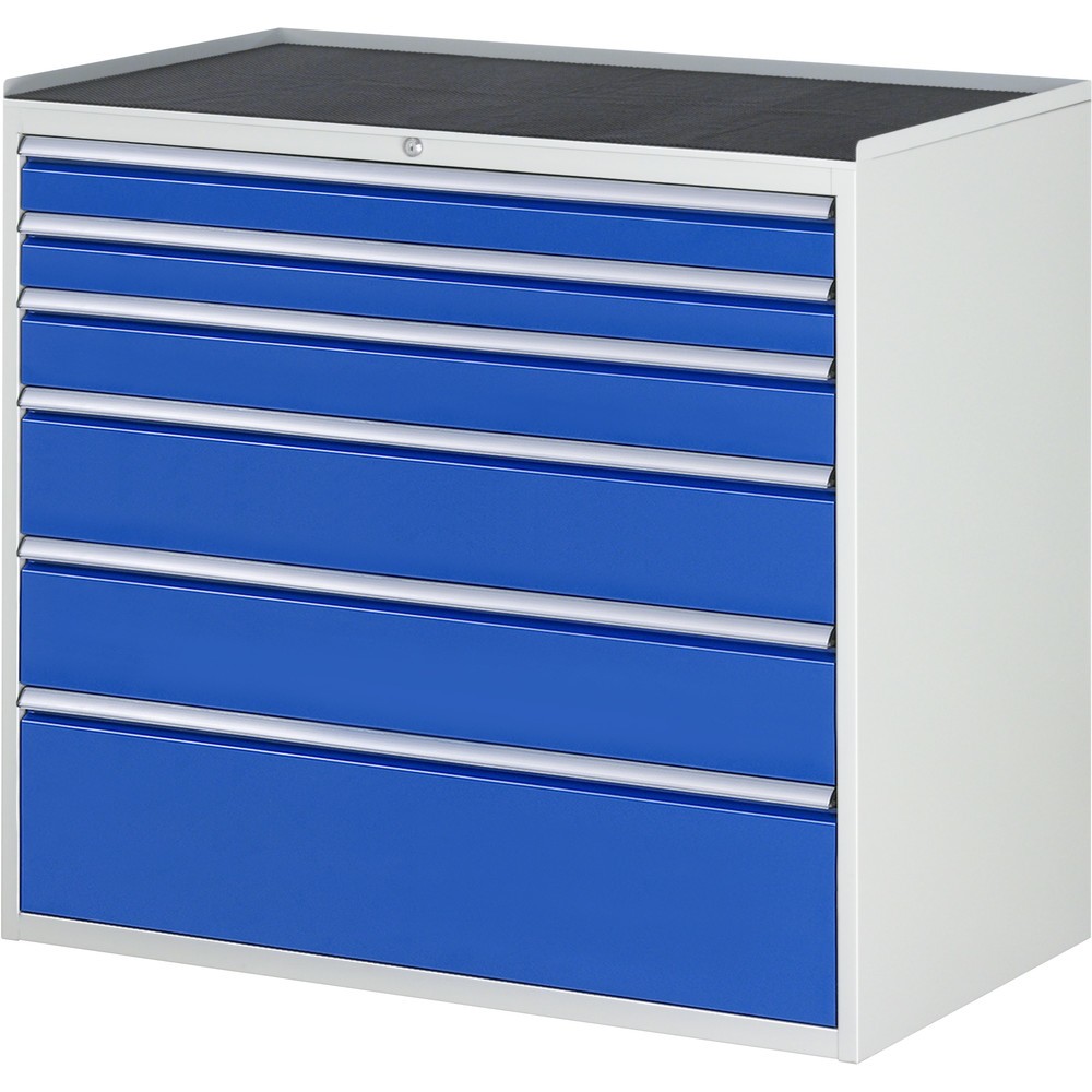 Immagine del prodotto: RAU Cassettiera Serie 7000, HxLxP 1.035 x 1.145 x 650 mm, con 6 cassetti misura XXL, piano in metallo