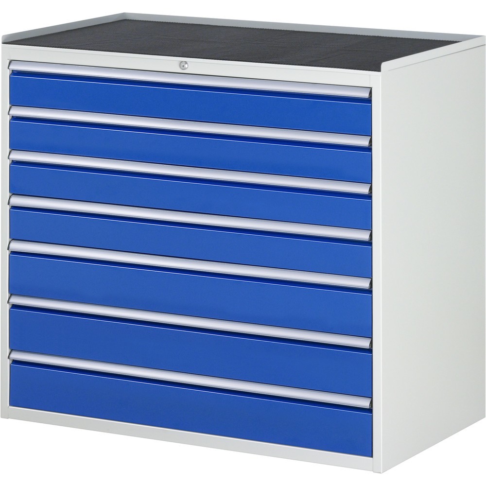 Immagine del prodotto n. 1: RAU Cassettiera Serie 7000, HxLxP 1.035 x 1.145 x 650 mm, con 7 cassetti misura XXL, piano in metallo