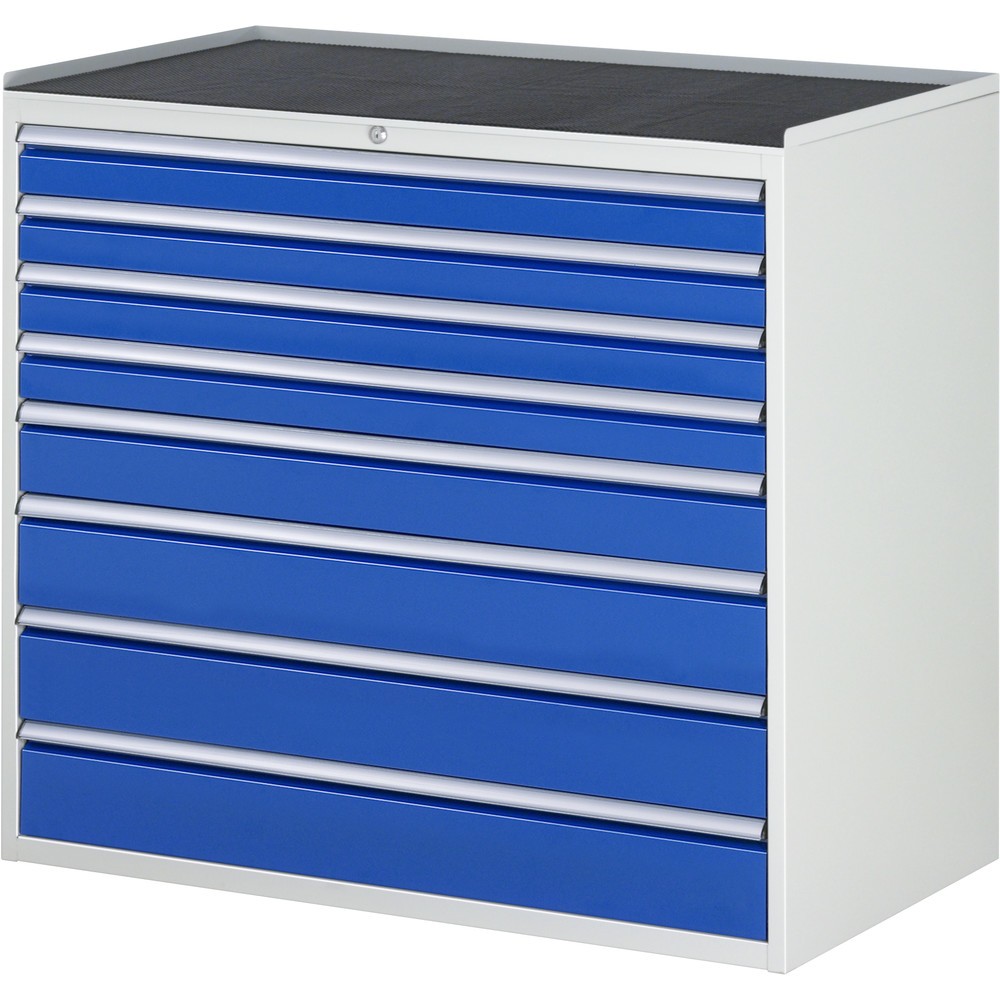 Immagine del prodotto: RAU Cassettiera Serie 7000, HxLxP 1.035 x 1.145 x 650 mm, con 8 cassetti misura XXL, piano in metallo