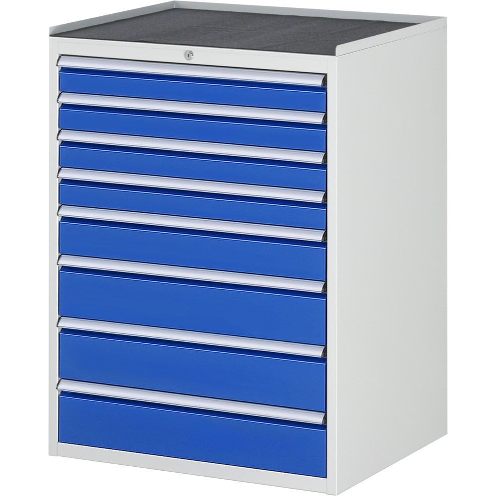 Immagine del prodotto: RAU Cassettiera Serie 7000, HxLxP 1.035 x 770 x 650 mm, con 8 cassetti misura XL, piano in metallo