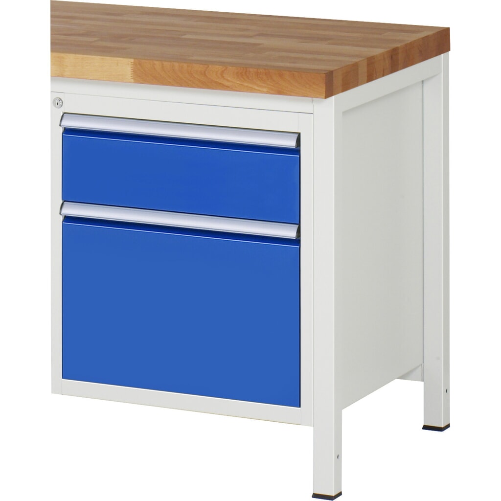 Cassettiera RAU Serie 7000, contenitore con base, AxLxP 620 x 580 x 650 mm, 2 cassetti 1 x 180, 1 x 360 mm Immagine del prodotto: Cassettiera RAU Serie 7000, contenitore con base, AxLxP 620 x 580 x 650 mm, 2 cassetti 1 x 180, 1 x 360 mm