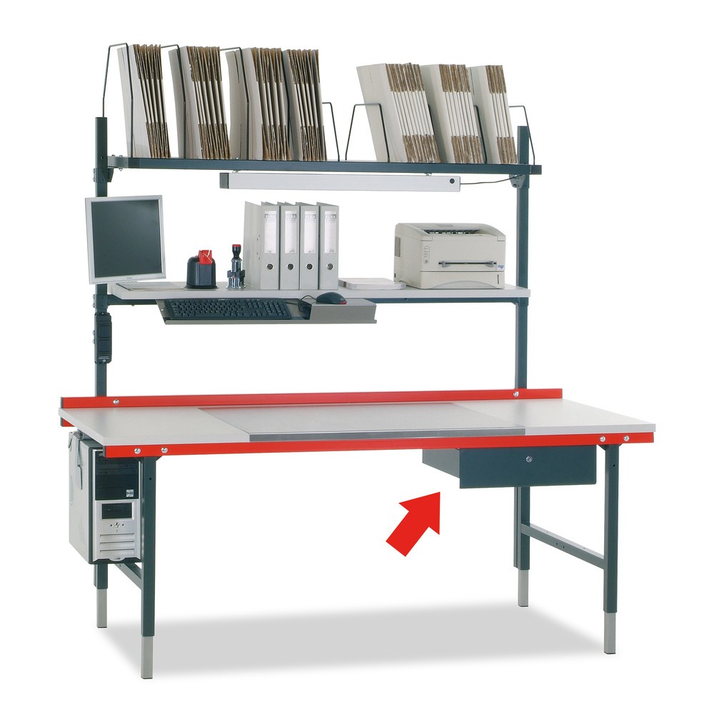 Immagine del prodotto n. 5: Cassetto in acciaio per sistema con piano di imballaggio, HxLxP 150 x 520 x 500 mm