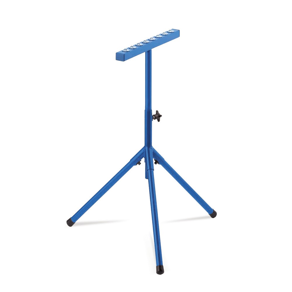 Immagine del prodotto: Cavalletto a rulli per l'alimentazione di materiali, con sbarra a sfere, altezza 630-1.100 mm