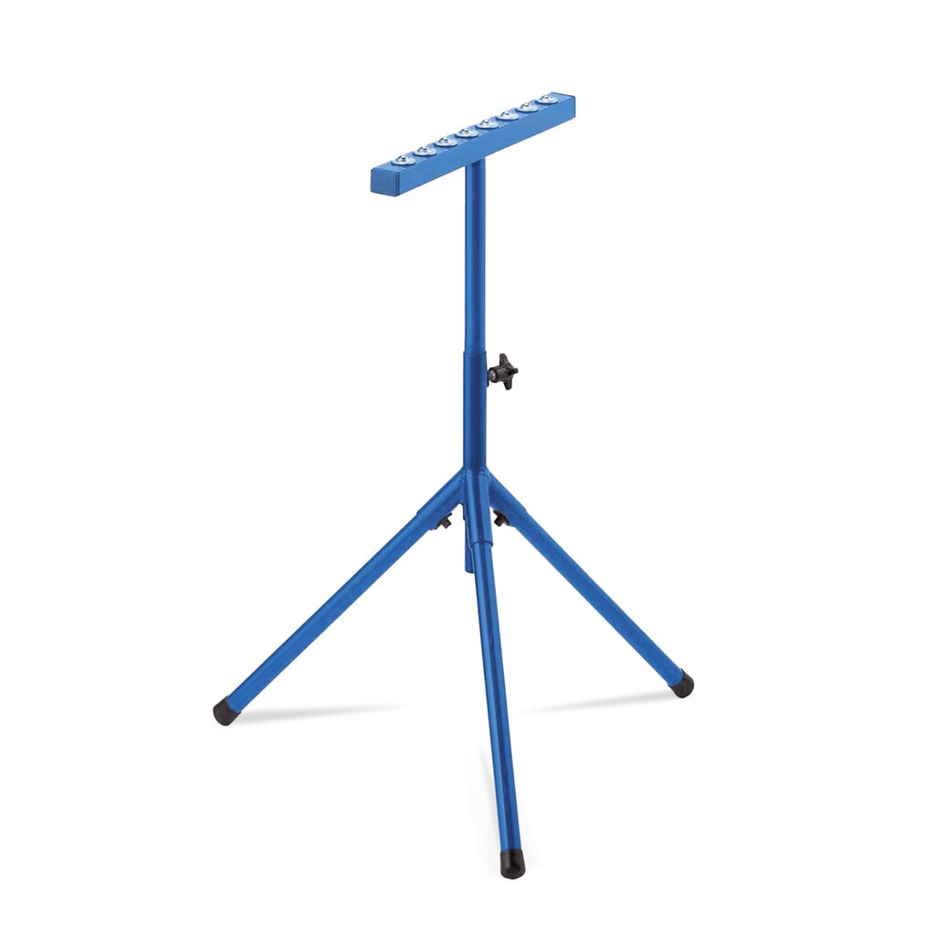 Cavalletto a rulli per l'alimentazione di materiali, con sbarra a sfere, altezza 630-1.100 mm Immagine del prodotto: Cavalletto a rulli per l'alimentazione di materiali, con sbarra a sfere, altezza 630-1.100 mm