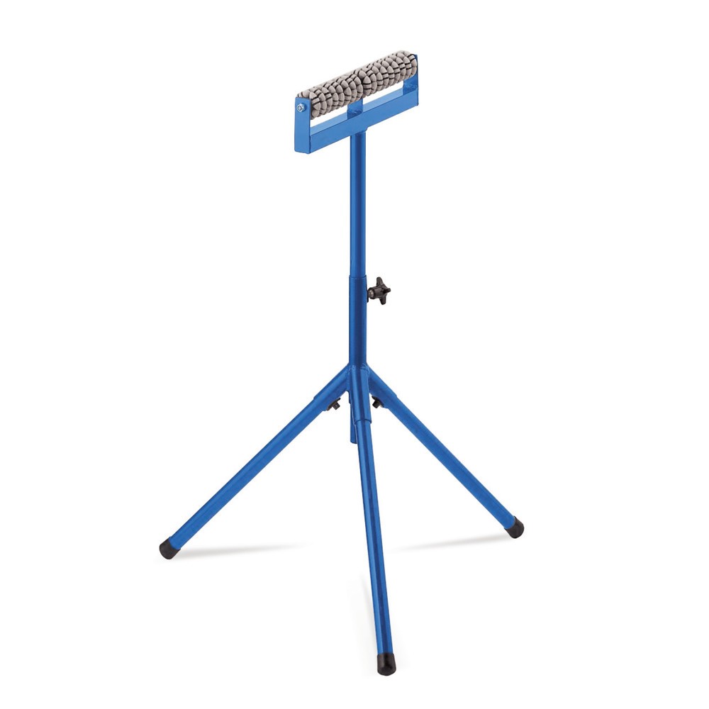 Immagine del prodotto: Cavalletto a rulli per l'alimentazione di materiali, con rullo su tutti i lati, altezza 630-1.100 mm