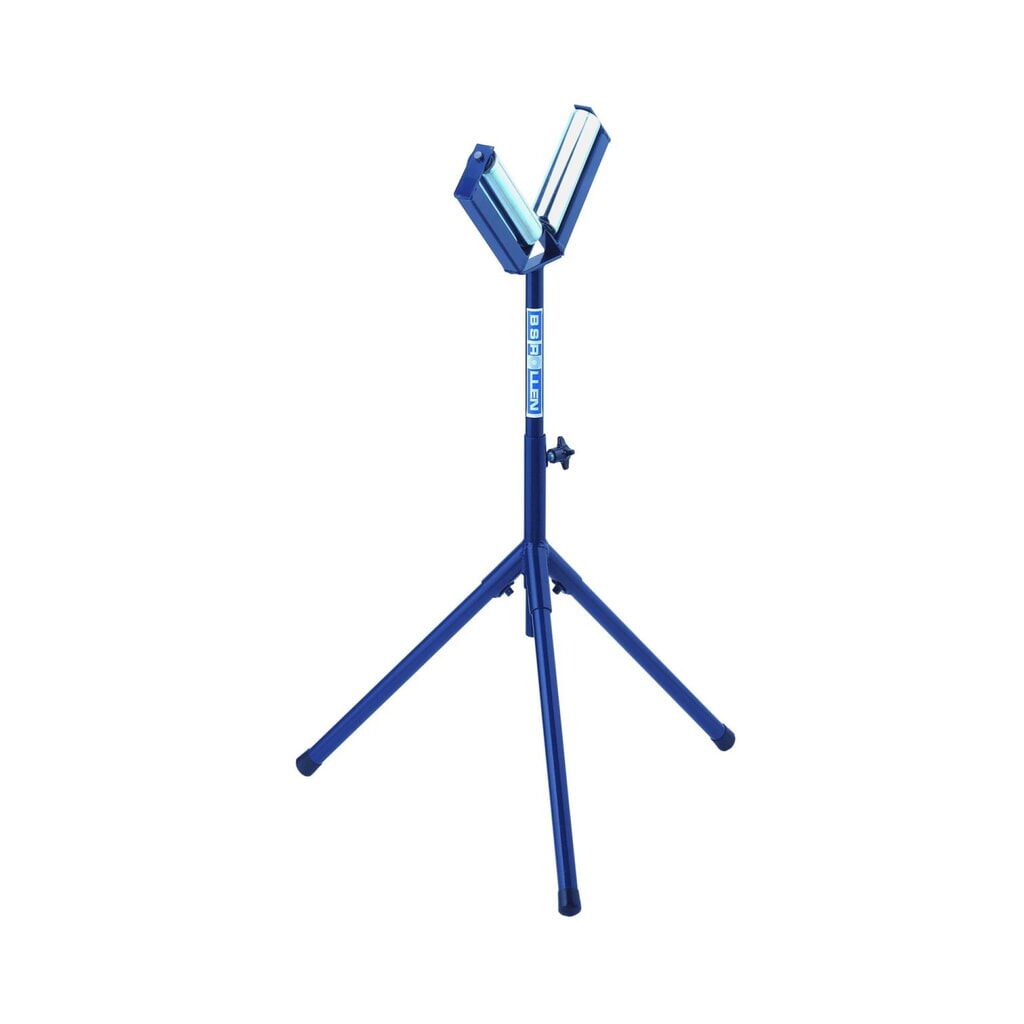 Immagine del prodotto: Cavalletto a rulli per l'alimentazione di materiali, con traversa a V, altezza 670-1.100 mm