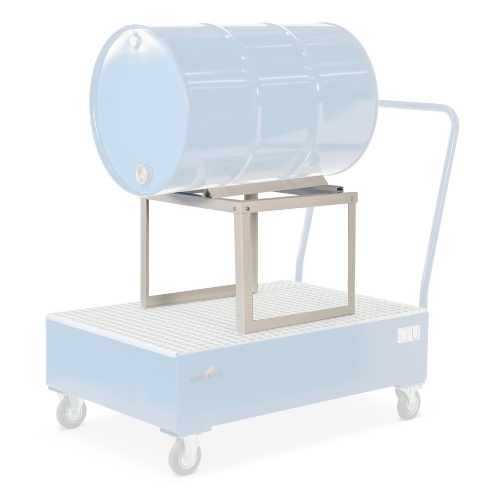 Immagine del prodotto: Supporto fusti, con rivestimento a polvere, 1 fusto