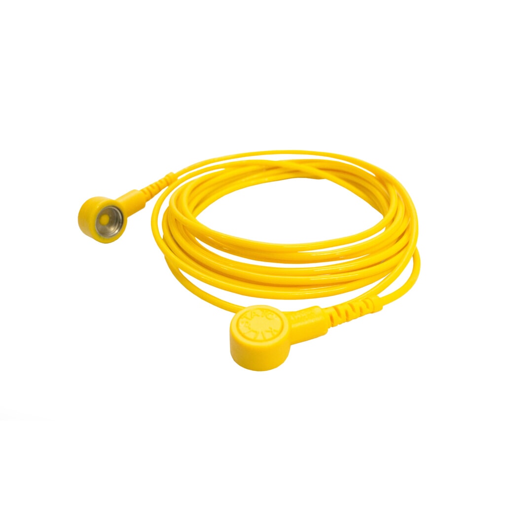 COBA Cavo di messa a terra per tappetini ESD COBA, lunghezza 3,0 m Immagine del prodotto: COBA Cavo di messa a terra per tappetini ESD COBA, lunghezza 3,0 m