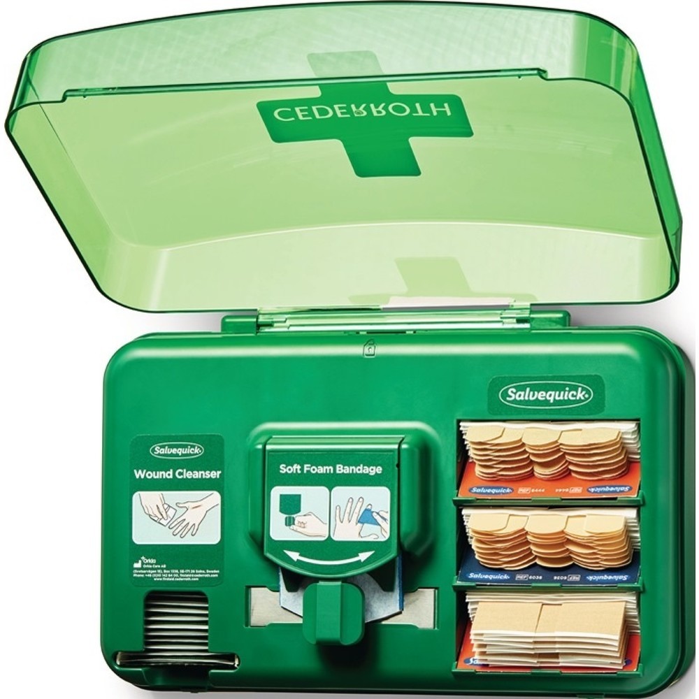 Dispenser di cerotti plum QuickFix con ricarica