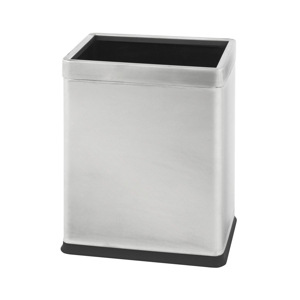 Immagine del prodotto n. 1: Cestino a doppia parete, rettangolare, 10 litri, acciaio inox