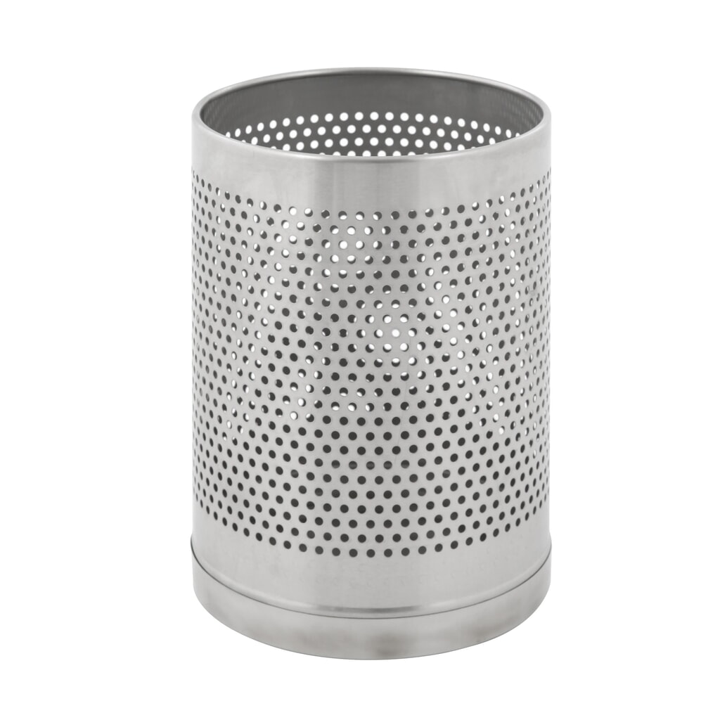 Cestino VB-Perforatio, 10 litri, acciaio inox opaco Immagine del prodotto: Cestino VB-Perforatio, 10 litri, acciaio inox opaco