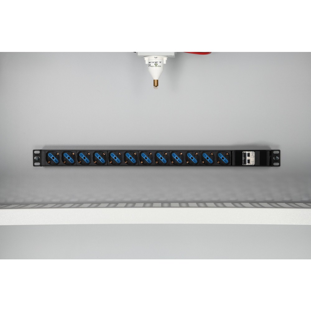 Immagine del prodotto n. 2: Ciabatta presa multipla Schuko S12 per armadio di sicurezza per ioni di litio 226-LT Justrite®