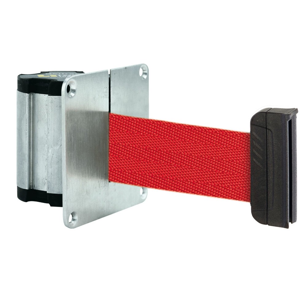 Cinghia di sbarramento da parete M con pezzo finale magnetico, lunghezza 2,3 m, rosso Immagine del prodotto: Cinghia di sbarramento da parete M con pezzo finale magnetico, lunghezza 2,3 m, rosso