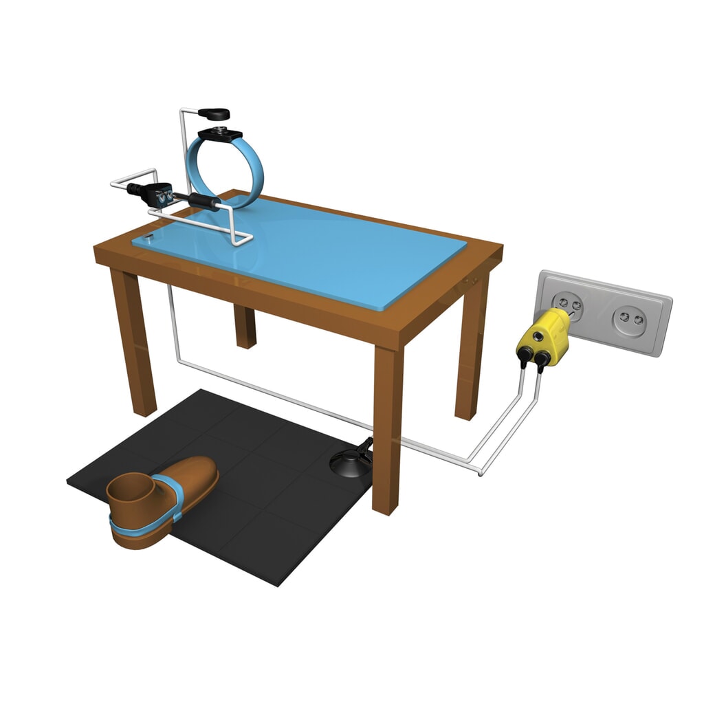 Immagine del prodotto n. 5: Cinturino da polso ESD per NoTrax Tappetini per spazio di lavoro Anti-Stat POP™/High Tech POP™