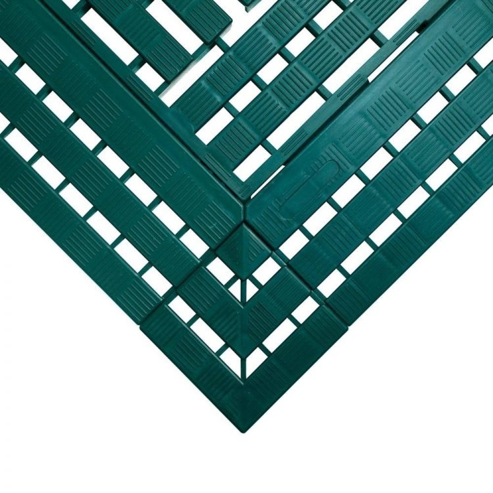 Immagine del prodotto: COBA Angolo per tappetino da lavoro in PE, LxP 112 x 112 mm, verde